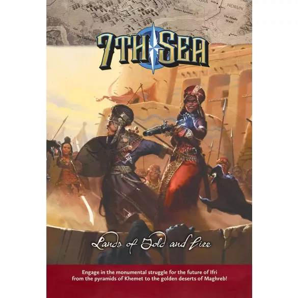 7th Sea RPG - Lands of Gold and Fire - EN-JWP7008