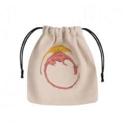 Dragon Beige & multicolor Dice Bag-BDRA101