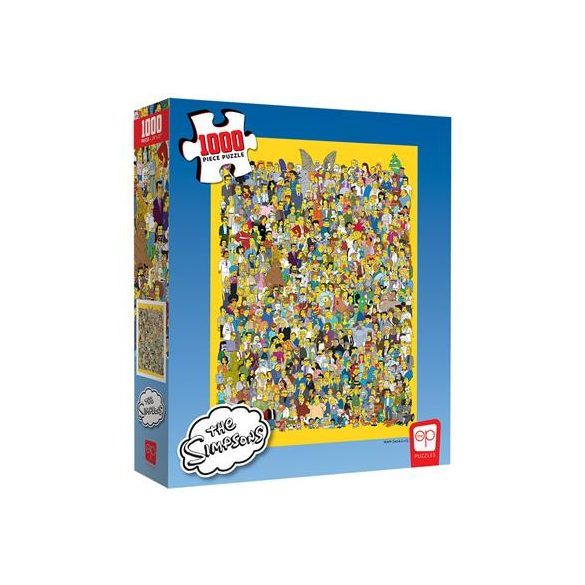 The Simpsons Cast of Thousands 1000 Piece Puzzle-PZ006-025-002000-06