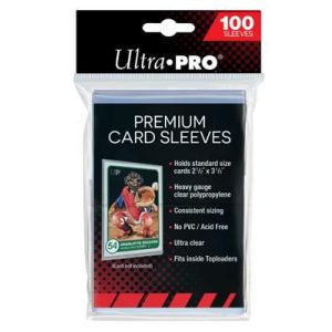 UP - Standard Sleeves - Platinum Card (100 Sleeves)-81385