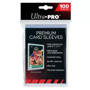 UP - Standard Sleeves - Platinum Card (100 Sleeves)-81385