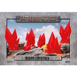 Battlefield in a Box - Blood Crystals - Red - (x6) - 30mm-BB541