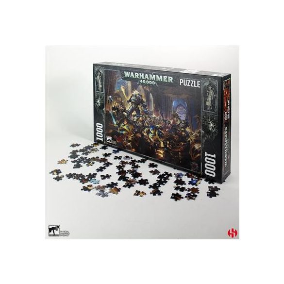 Gulliman vs Black Legion - Warhammer 40K Puzzle 1000pcs-WHK-P001