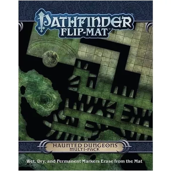 Pathfinder Flip-Mat: Haunted Dungeons Multi-Pack szerepjáték térképkészlet