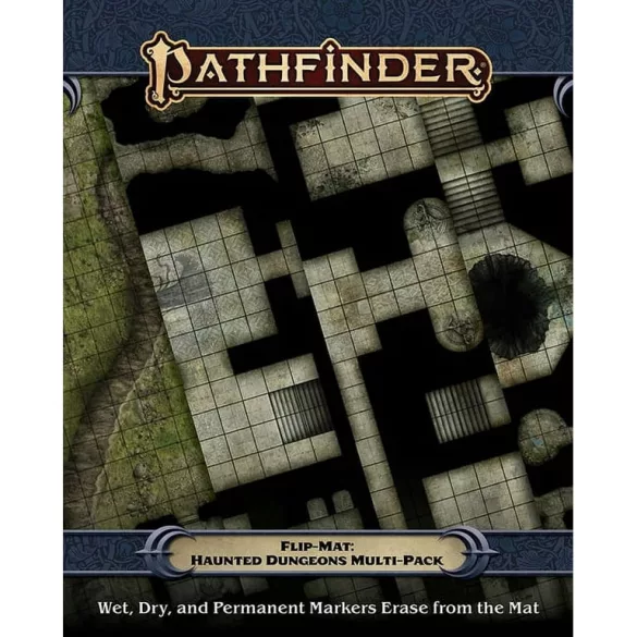 Pathfinder Flip-Mat: Haunted Dungeons Multi-Pack szerepjáték térképkészlet