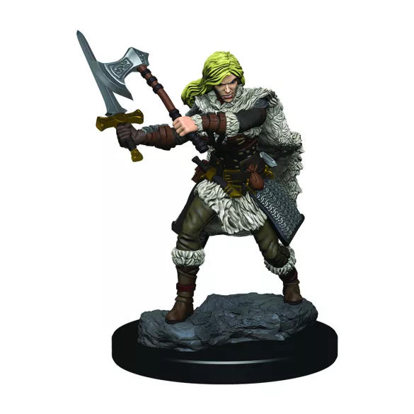 D&D Icons of the Realms Premium Figures: Human Female Barbarian-93020