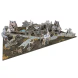 Battle Systems: Village Ruins terepasztal készlet - EN