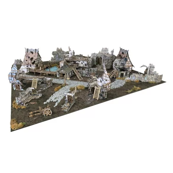 Battle Systems: Village Ruins terepasztal készlet - EN