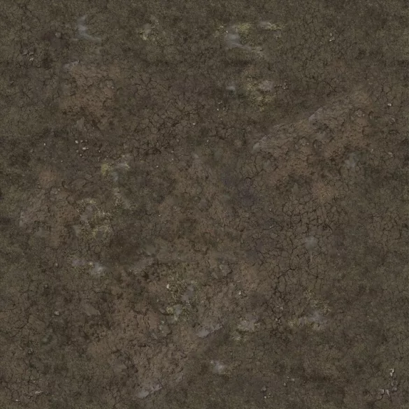 Battle Systems: Muddy Streets Gaming Mat - 90 x 90 cm játékszőnyeg