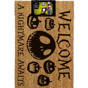 The Nightmare Before Christmas - Doormat - A Nightmare Awaits-GP85256