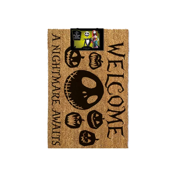 The Nightmare Before Christmas - Doormat - A Nightmare Awaits-GP85256