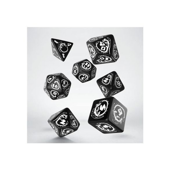Dragons Dice Set: Hematite-SDRA01