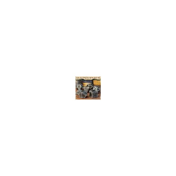 Metal Call of Cthulhu Dice Set (7)-SMCT01