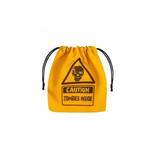 Zombie Yellow & black Dice Bag-BZOM101