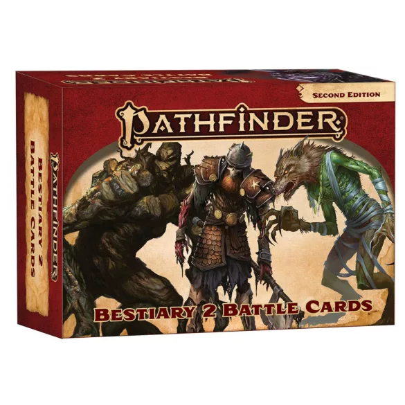 Pathfinder Bestiary 2 Battle Cards (P2) - EN-PZO2219