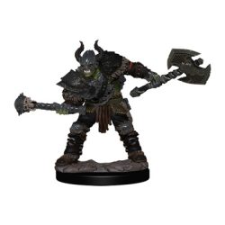 Pathfinder Battles: Premium Painted Figure - Half-Orc Barbarian Male - EN-WZK77503