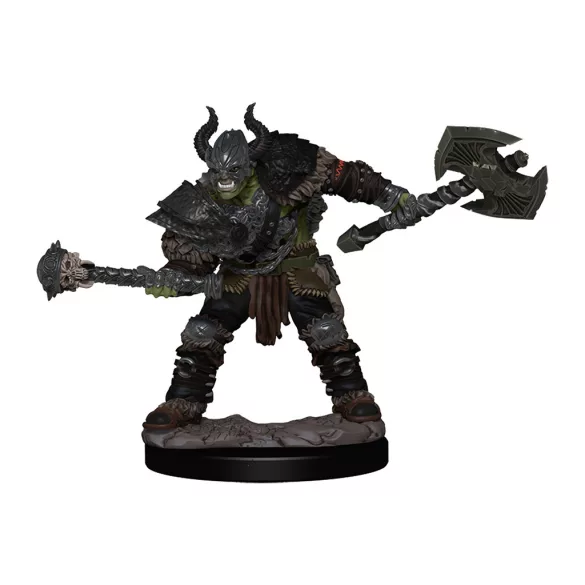Pathfinder Battles: Premium Painted Figure - Half-Orc Barbarian Male - EN-WZK77503