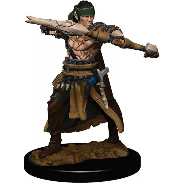 Pathfinder Battles: Premium Painted Figure - Half-Elf Ranger Male - EN-WZK77505