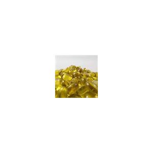 Chessex Gaming Glass Stones in Tube - Yellow (40)-1122