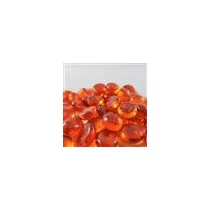 Chessex Gaming Glass Stones in Tube - Orange (40)-1123
