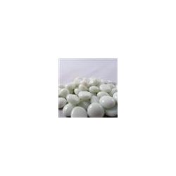 Chessex Gaming Glass Stones in Tube - White (40)-1131