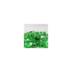 Chessex Gaming Glass Stones in Tube - Crystal Light Green (40)-1135