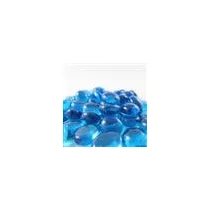 Chessex Gaming Glass Stones in Tube - Crystal Aqua (40)-1137