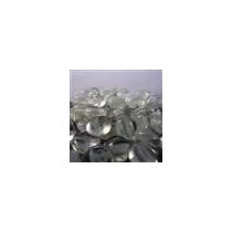 Chessex Gaming Glass Stones in Tube - Catseye White (40)-1162