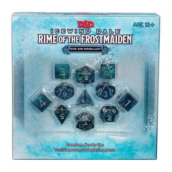 D&D Icewind Dale: Rime of the Frostmaiden Dice Set-C87150000