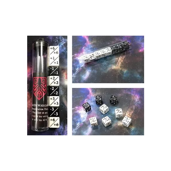 Kraken Wargames Dice - Modificator Dice-KWG0490