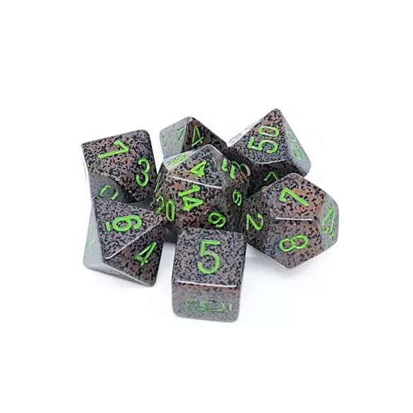 Chessex Speckled Polyhedral 7-Die Set - Earth-25310