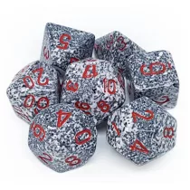 Chessex Speckled Polyhedral 7-Die Set - Granite-25320