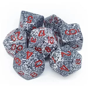Chessex Speckled Polyhedral 7-Die Set - Granite-25320