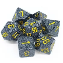 Chessex Speckled Polyhedral 7-Die Set - Urban Camo-25328