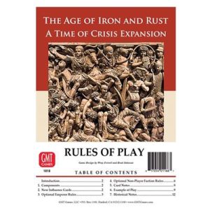 The Age of Iron and Rust: A Time of Crisis Expansion - EN-1818