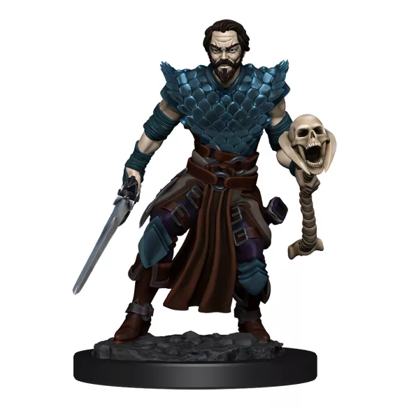 D&D Icons of the Realms: Premium Painted Figure - Human Warlock Male-WZK93024