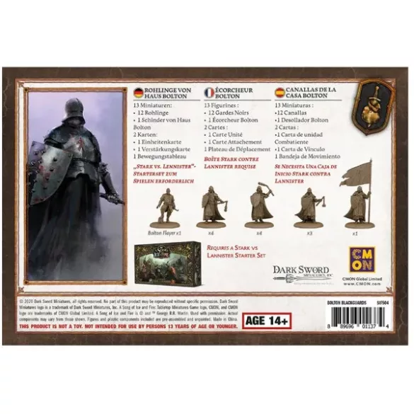 A Song of Ice And Fire - Bolton Blackguards (Rohlinge von Haus Bolton) - DE/SP/FR