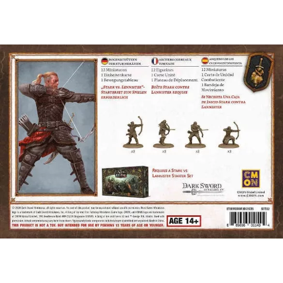 A Song of Ice And Fire - Stormcrow Archers (Bogenschützen der Sturmkrähen) - DE/SP/FR-CMND0110