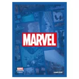 Gamegenic - Marvel Champions Art Sleeves - Marvel Blue (50+1 Sleeves)-GGS10106ML