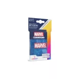 Gamegenic - Marvel Champions Art Sleeves - Marvel Blue (50+1 Sleeves)-GGS10106ML