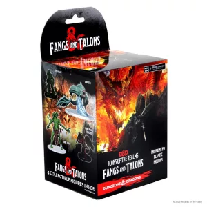 D&D Icons of the Realms: Fangs and Talons - 8 Ct. Booster Brick (Set 15)-96000