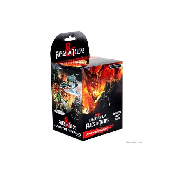D&D Icons of the Realms Miniatures: Fangs and Talons 8 Ct. Booster Brick (Set 15)-WZK96000