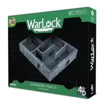 WarLock Tiles: Dungeon Tiles II - Full Height Stone Walls-16510