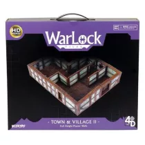 WarLock Tiles: Town & Village II - Full Height Plaster Walls-16511