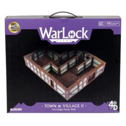 WarLock Tiles: Town & Village II - Full Height Plaster Walls-WZK16511