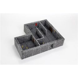 WarLock Tiles: Dungeon Tiles II - Full Height Stone Walls Expansion-WZK16514