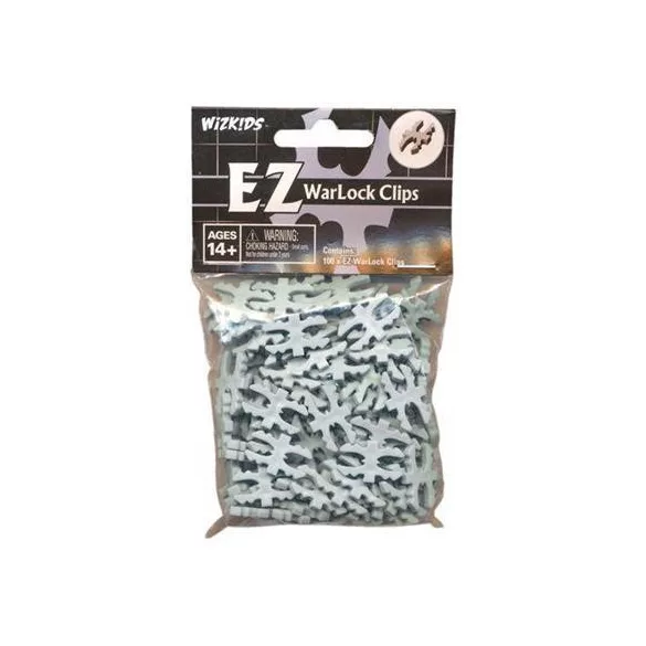 WarLock Tiles: WarLock EZ Clips (100 ct.)-16522