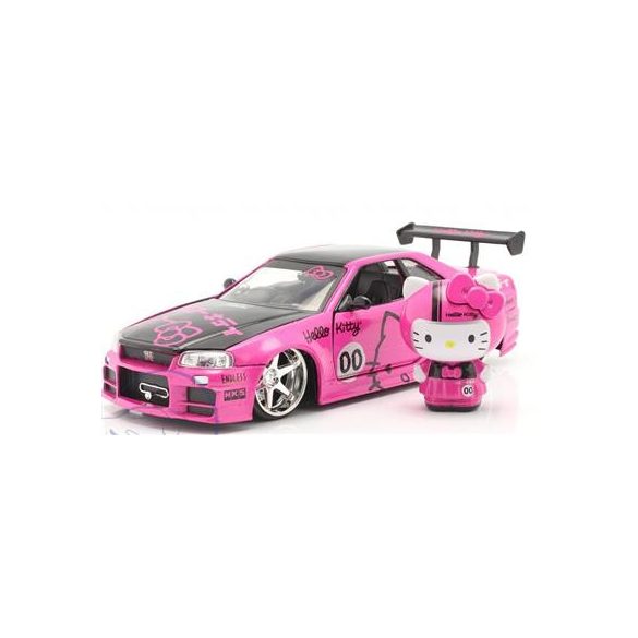 Hello Kitty 2002 Nissan Skyline 1:24-253245003