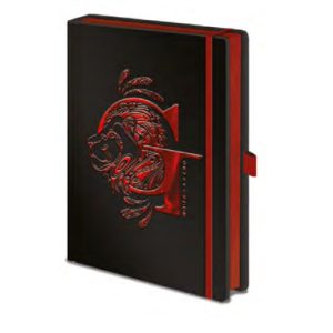 Pyramid Premium A5 Notebooks - Harry Potter (Gryffindor Foil)-SR72693