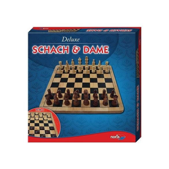 Deluxe Holz - Schach & Dame - DE-606104577